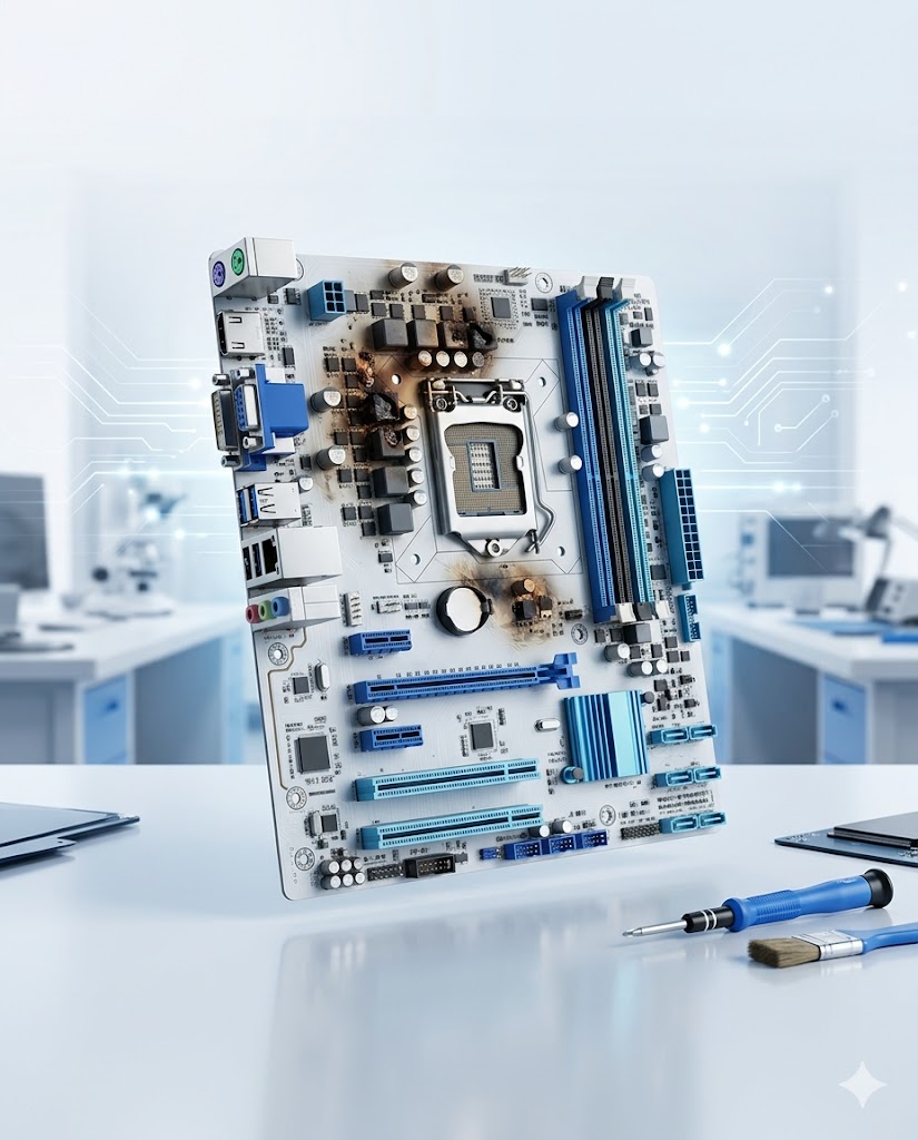 Ana Kart Yanması Mersin